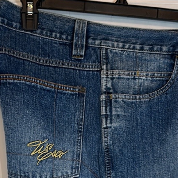 Willie ESCO Duns Cotton Denim Blue Jean Shorts 36 waist like new - Picture 14 of 16